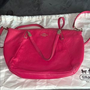 Coach Pink Crossbody Bag